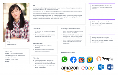 An image showing the profile of a new consultant